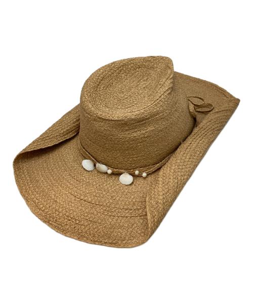 HELEN KAMINSKI（ヘレンカミンスキー）HELEN KAMINSKI (ヘレンカミンスキー) カウボーイハット ブラウン サイズ:1の古着・服飾アイテム