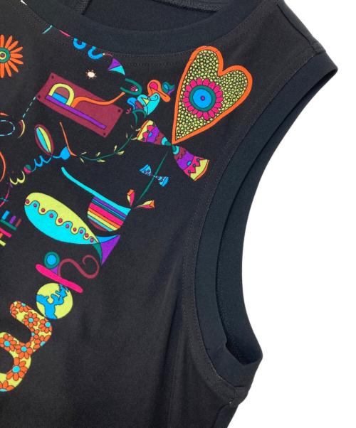 TOKUKO1erVOL（トクコプルミエヴォル）TOKUKO1erVOL (トクコプルミエヴォル) ノースリーブワンピース ブラック サイズ:9の古着・服飾アイテム