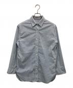 DEUXIEME CLASSEドゥーズィエム クラス）の古着「ストライプシャツ」｜ブルー