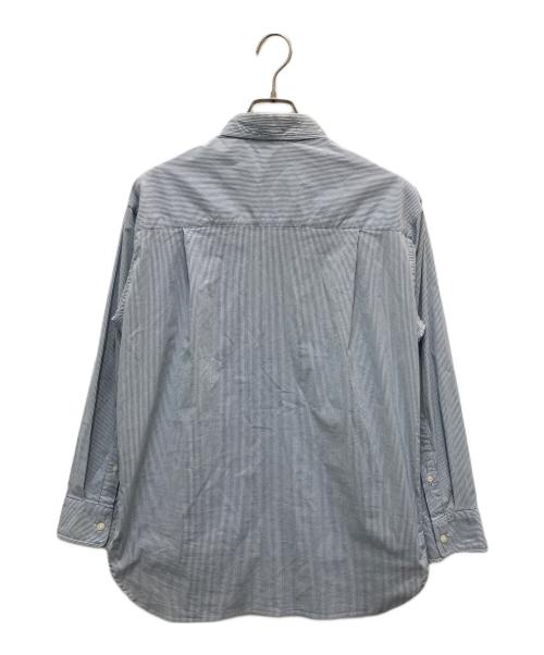 DEUXIEME CLASSE（ドゥーズィエム クラス）DEUXIEME CLASSE (ドゥーズィエム クラス) ストライプシャツ ブルー サイズ:不明(実寸参照)の古着・服飾アイテム