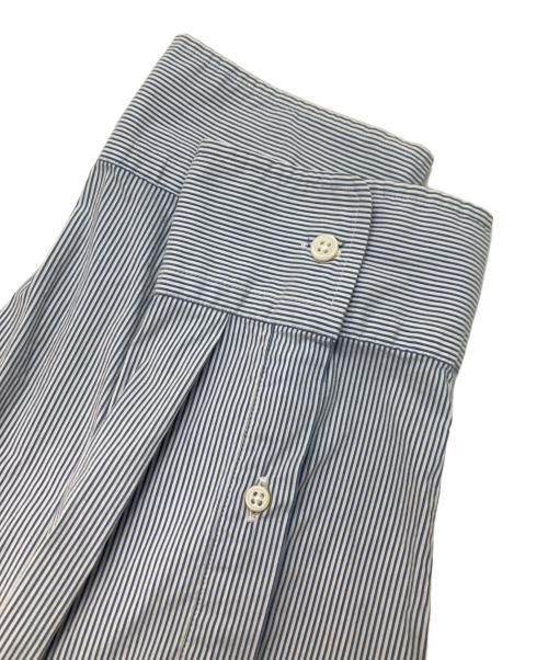 DEUXIEME CLASSE（ドゥーズィエム クラス）DEUXIEME CLASSE (ドゥーズィエム クラス) ストライプシャツ ブルー サイズ:不明(実寸参照)の古着・服飾アイテム
