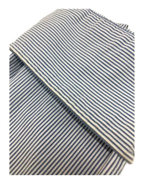 DEUXIEME CLASSE（ドゥーズィエム クラス）DEUXIEME CLASSE (ドゥーズィエム クラス) ストライプシャツ ブルー サイズ:不明(実寸参照)の古着・服飾アイテム