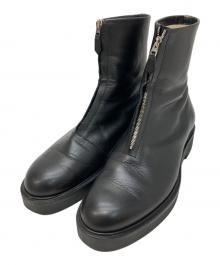 BEAUTIFUL SHOES（ビューティフルシューズ）の古着「FRONT-ZIP BOOTS」｜ブラック