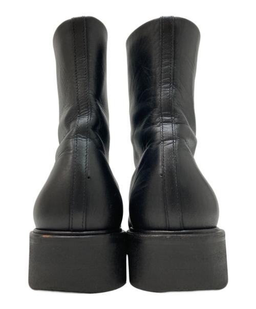 BEAUTIFUL SHOES（ビューティフルシューズ）BEAUTIFUL SHOES (ビューティフルシューズ) FRONT-ZIP BOOTS ブラック サイズ:24MM E-WIDTHの古着・服飾アイテム