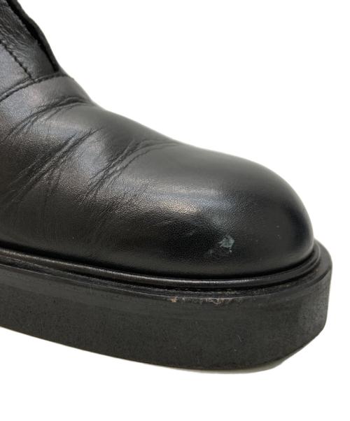 BEAUTIFUL SHOES（ビューティフルシューズ）BEAUTIFUL SHOES (ビューティフルシューズ) FRONT-ZIP BOOTS ブラック サイズ:24MM E-WIDTHの古着・服飾アイテム