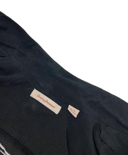 TOMMY BAHAMA（トミーバハマ）TOMMY BAHAMA (トミーバハマ) シルクボーリングシャツ ブラック サイズ:XLの古着・服飾アイテム