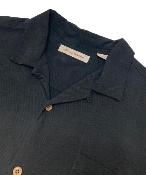 TOMMY BAHAMA（トミーバハマ）TOMMY BAHAMA (トミーバハマ) シルクボーリングシャツ ブラック サイズ:XLの古着・服飾アイテム