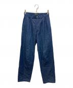 POLO COUNTRYポロカントリー）の古着「2タックデニムパンツ」｜インディゴ