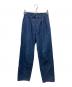 POLO COUNTRY（ポロカントリー）の古着「2タックデニムパンツ」｜インディゴ
