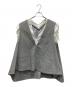 #Newans（ハッシュニュアンス）の古着「Vネック ベスト」｜グレー