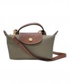 LONGCHAMPロンシャン）の古着「2WAYショルダーバッグ」｜ベージュ