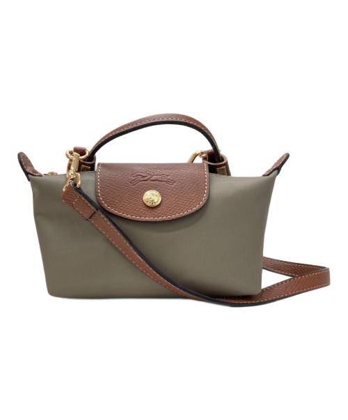 LONGCHAMP（ロンシャン）LONGCHAMP (ロンシャン) 2WAYショルダーバッグ ベージュの古着・服飾アイテム