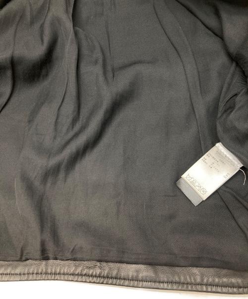 ALL SAINTS（オールセインツ）ALL SAINTS (オールセインツ) ラムレザーライダースジャケット ブラック サイズ:UK　10の古着・服飾アイテム