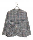 Engineered Garmentsエンジニアドガーメンツ）の古着「ノーカラージャケット」｜マルチカラー