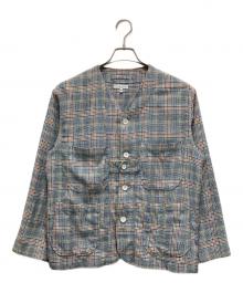 Engineered Garments（エンジニアド ガーメンツ）の古着「ノーカラージャケット」｜マルチカラー