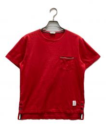 Thom Browne（トムブラウン）の古着「RWB ポケット Tシャツ」｜レッド