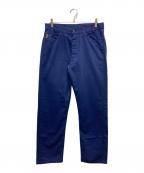 ARMANI JEANS SIMINTアルマーニ）の古着「ストレートパンツ」｜ネイビー