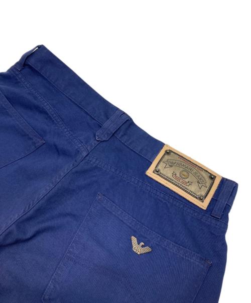 ARMANI JEANS SIMINT（アルマーニ）ARMANI JEANS SIMINT (アルマーニ) ストレートパンツ ネイビー サイズ:W33の古着・服飾アイテム