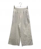 BEARDSLEYビアズリー）の古着「ウエストリブサッカーパンツ」｜アイボリー