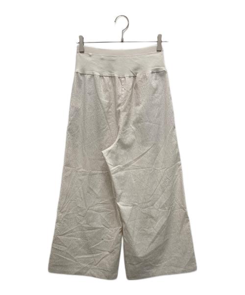 BEARDSLEY（ビアズリー）BEARDSLEY (ビアズリー) ウエストリブサッカーパンツ アイボリー サイズ:1の古着・服飾アイテム