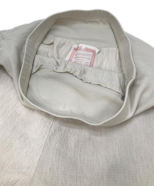 BEARDSLEY（ビアズリー）BEARDSLEY (ビアズリー) ウエストリブサッカーパンツ アイボリー サイズ:1の古着・服飾アイテム