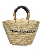 DEAN&DELUCA×BEAMS COUTUREディーンアンドデルーカ×ビームス クチュール）の古着「保冷バッグ付カゴバッグ」｜ブラウン