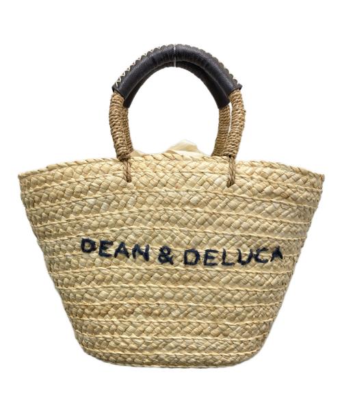 DEAN&DELUCA（ディーンアンドデルーカ）DEAN&DELUCA (ディーンアンドデルーカ) BEAMS COUTURE (ビームス クチュール) 保冷バッグ付カゴバッグ ブラウンの古着・服飾アイテム