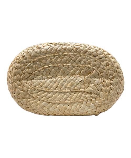 DEAN&DELUCA（ディーンアンドデルーカ）DEAN&DELUCA (ディーンアンドデルーカ) BEAMS COUTURE (ビームス クチュール) 保冷バッグ付カゴバッグ ブラウンの古着・服飾アイテム