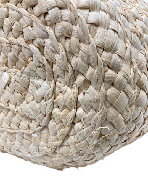 DEAN&DELUCA（ディーンアンドデルーカ）DEAN&DELUCA (ディーンアンドデルーカ) BEAMS COUTURE (ビームス クチュール) 保冷バッグ付カゴバッグ ブラウンの古着・服飾アイテム