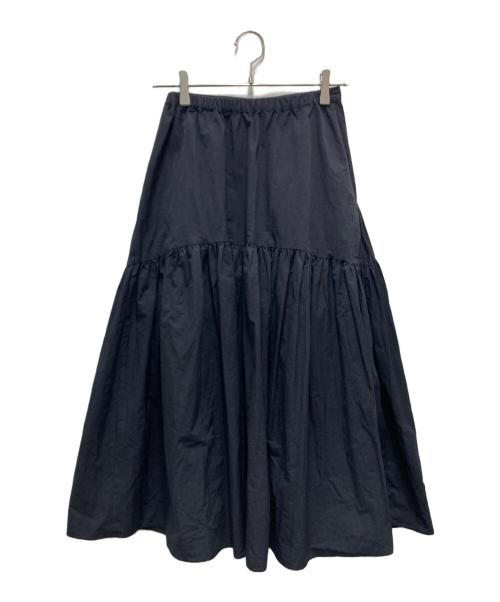 machatt（マチャット）machatt (マチャット) リップストップスカート ブラック サイズ:FREEの古着・服飾アイテム