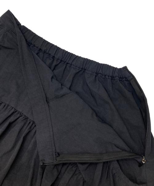 machatt（マチャット）machatt (マチャット) リップストップスカート ブラック サイズ:FREEの古着・服飾アイテム