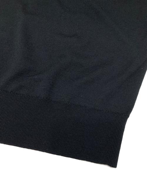 JOHN SMEDLEY（ジョンスメドレー）JOHN SMEDLEY (ジョンスメドレー) クルーネックニット ブラック サイズ:Sの古着・服飾アイテム