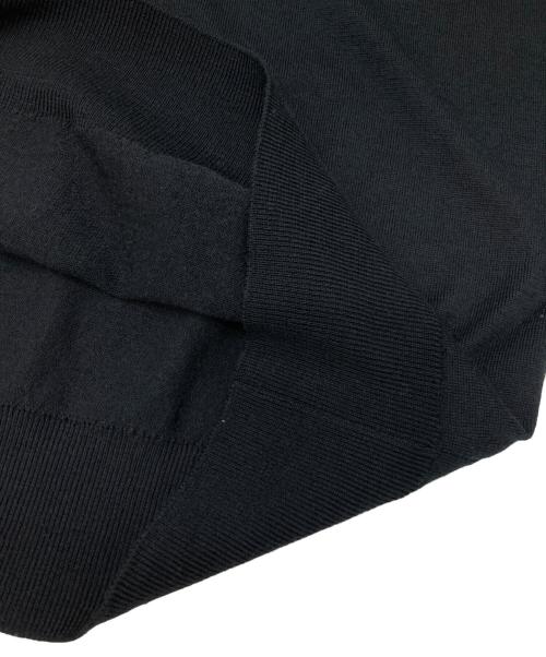 JOHN SMEDLEY（ジョンスメドレー）JOHN SMEDLEY (ジョンスメドレー) クルーネックニット ブラック サイズ:Sの古着・服飾アイテム
