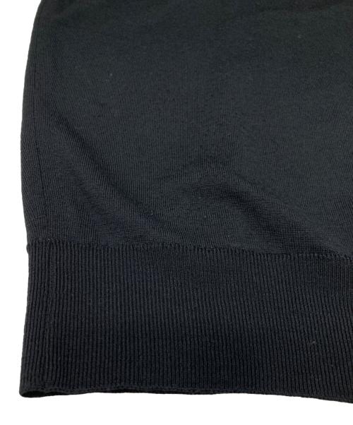 JOHN SMEDLEY（ジョンスメドレー）JOHN SMEDLEY (ジョンスメドレー) クルーネックニット ブラック サイズ:Sの古着・服飾アイテム