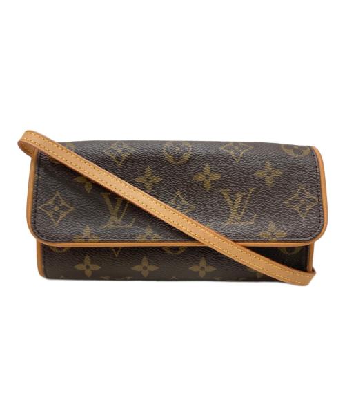 LOUIS VUITTON（ルイ ヴィトン）LOUIS VUITTON (ルイ ヴィトン) ポシェットツインPM ブラウンの古着・服飾アイテム