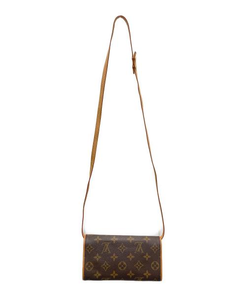 LOUIS VUITTON（ルイ ヴィトン）LOUIS VUITTON (ルイ ヴィトン) ポシェットツインPM ブラウンの古着・服飾アイテム
