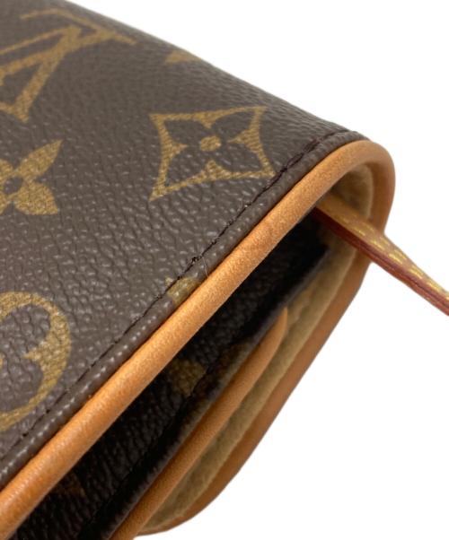 LOUIS VUITTON（ルイ ヴィトン）LOUIS VUITTON (ルイ ヴィトン) ポシェットツインPM ブラウンの古着・服飾アイテム
