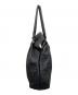 ISSEY MIYAKE ACCESSORY (イッセイミヤケアクセサリー) レザーバッグ ブラック：20000円
