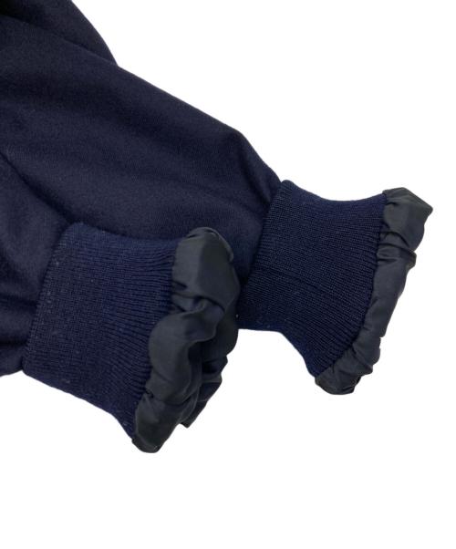 Burberry's（バーバリーズ）Burberry's (バーバリーズ) ラムウールジップブルゾン ネイビー サイズ:Lの古着・服飾アイテム