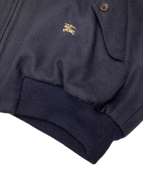 Burberry's（バーバリーズ）Burberry's (バーバリーズ) ラムウールジップブルゾン ネイビー サイズ:Lの古着・服飾アイテム