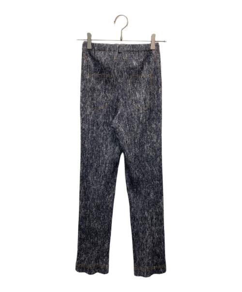 PLEATS PLEASE（プリーツプリーズ）PLEATS PLEASE (プリーツプリーズ) デニムデザインプリーツパンツ グレー サイズ:1の古着・服飾アイテム