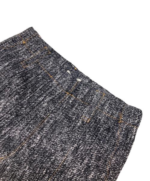 PLEATS PLEASE（プリーツプリーズ）PLEATS PLEASE (プリーツプリーズ) デニムデザインプリーツパンツ グレー サイズ:1の古着・服飾アイテム