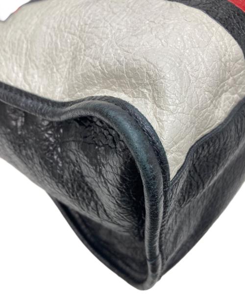 BALENCIAGA（バレンシアガ）BALENCIAGA (バレンシアガ) シティクラシック ハンドバッグ ブラック×ピンクの古着・服飾アイテム