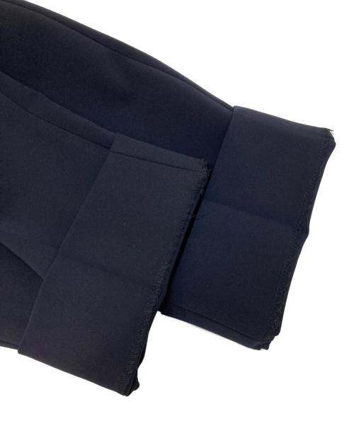 H BEAUTY&YOUTH（エイチ ビューティー&ユース）H BEAUTY&YOUTH (エイチ ビューティー&ユース) DOUBLE CLOTH AMF 1P TAPERED PANTS ネイビー サイズ:Sの古着・服飾アイテム