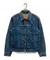 LEVI'S（リーバイス）の古着「30th 別注 Type 1 トラッカージャケット 24SS」｜ブルー