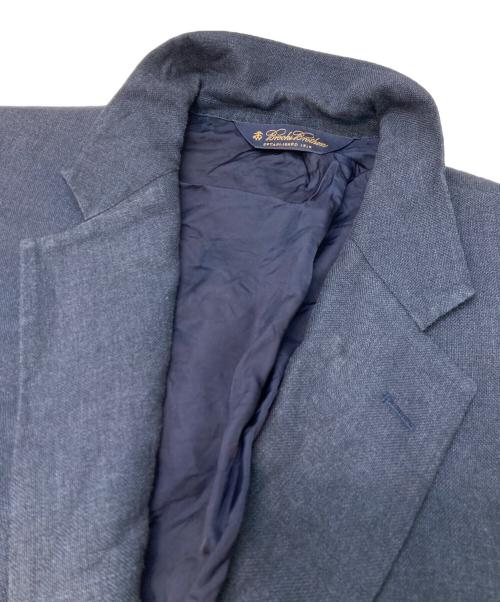 BROOKS BROTHERS（ブルックスブラザーズ）BROOKS BROTHERS (ブルックスブラザーズ) シルクリネンコットンテーラードジャケット ネイビー サイズ:42REGの古着・服飾アイテム