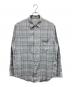 BEAUTY&YOUTH（ビューティーアンドユース）の古着「ドライアムンゼンチェックレギュラーフォルムシャツ」｜グレー