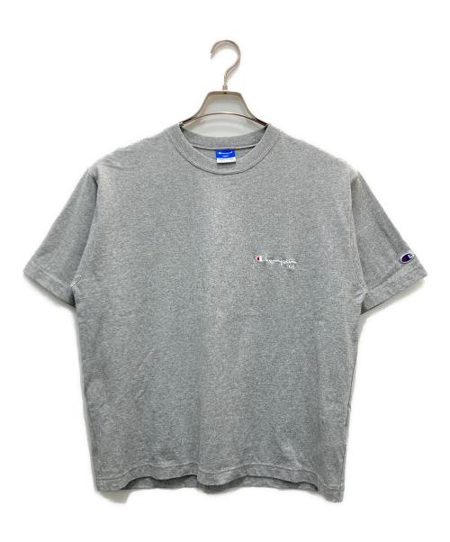 Champion（チャンピオン）Champion (チャンピオン) WIND AND SEA (ウィンダンシー) ショートスリーブTシャツ グレー サイズ:Sの古着・服飾アイテム