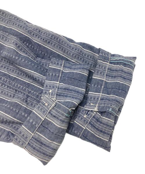 POST O'ALLS（ポストオーバーオールズ）POST O'ALLS (ポストオーバーオールズ) プルオーバーシャツ ブルー サイズ:Sの古着・服飾アイテム