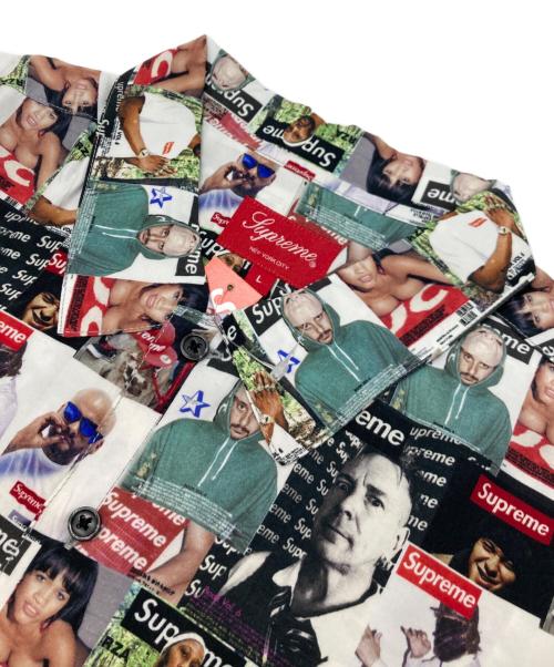 SUPREME（シュプリーム）SUPREME (シュプリーム) Magazine S/S Shirt マルチカラー サイズ:L 未使用品の古着・服飾アイテム
